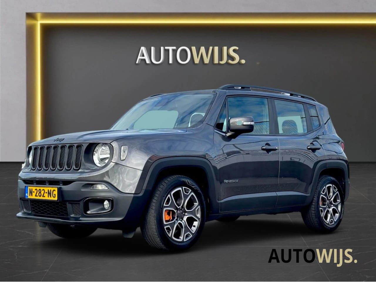 Jeep Renegade - 1.6 E-Torq Night Eagle II|LM-Velg|95DKM|Goed onderhouden|Navi - AutoWereld.nl