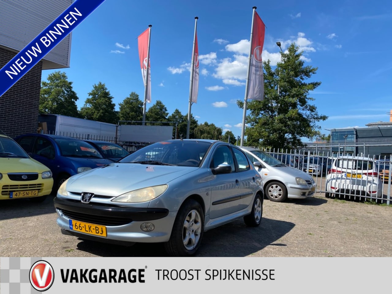 Peugeot 206 - 1.6-16V Gentry 1.6-16V Gentry,APK T/M 22-01-2026,5 Deurs,5 Zits,Airco,Trekhaak,Elektrischpakket,Stuurbekr - AutoWereld.nl