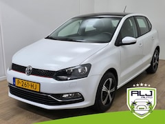 Volkswagen Polo - Occasion 1.0 wit leuke uitvoering | Tweedehands Polo wit met airco | Sportvelgen | 5 deurs