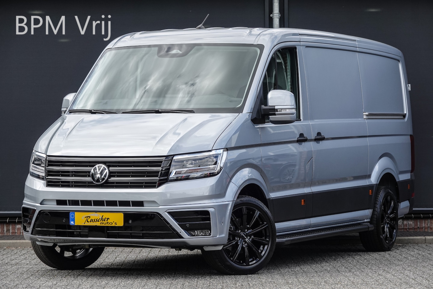 Volkswagen Crafter - L3H2 2.0Tdi 177Pk Aut. | 2xSchuifdeur | Nieuw Model | 10,4" Display | 19'' | Oyster Silver - AutoWereld.nl