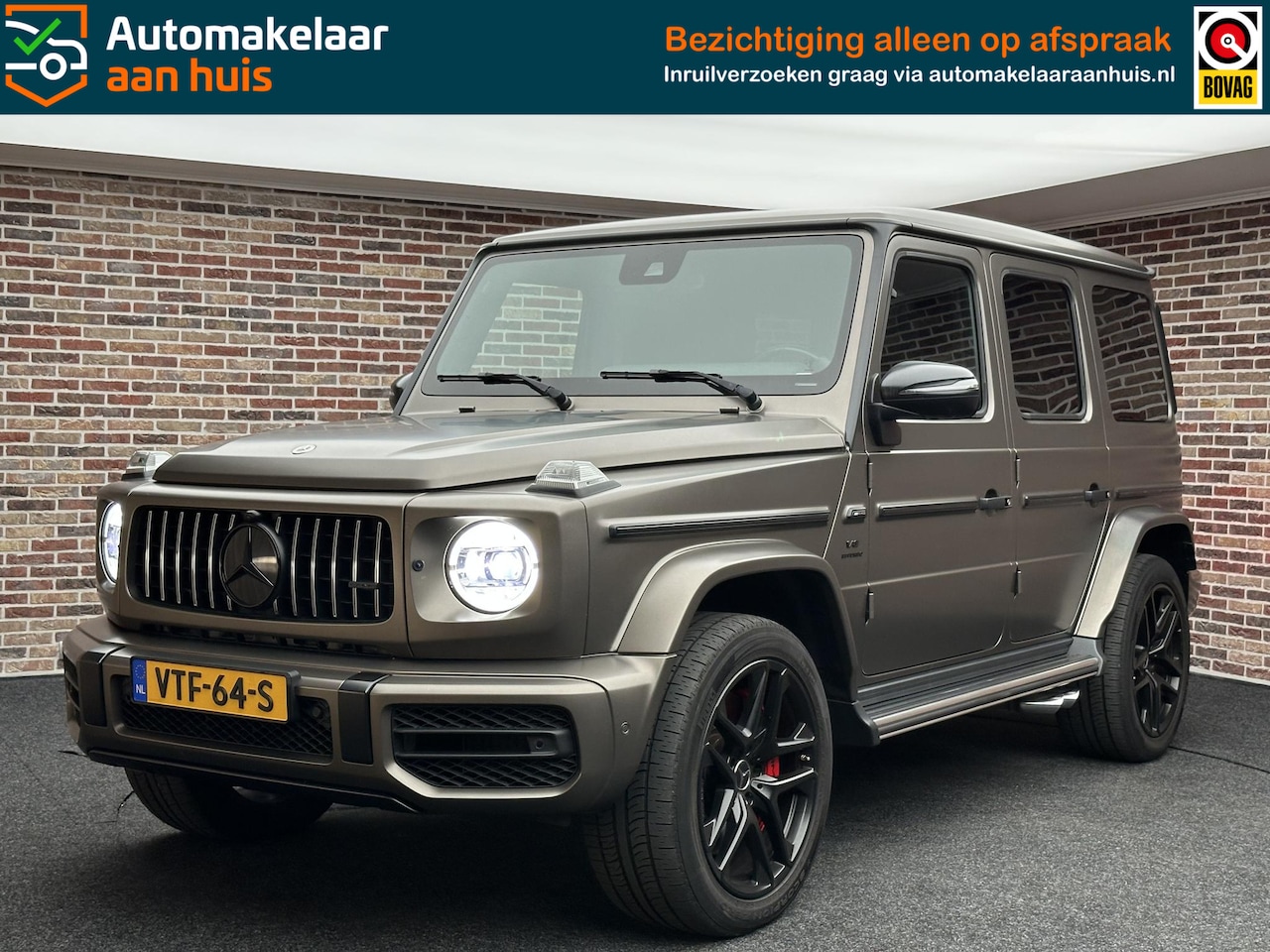 Mercedes-Benz G-klasse - 63 | Dak| Massage| Burmester| BTW| Grijs kenteken| - AutoWereld.nl