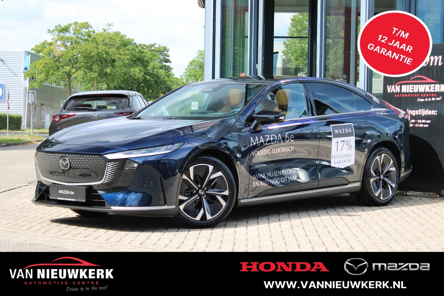 Mazda 6e - 80kWh Long Range 245pk Takumi Plus Sony Audio Panorama 552Km Range - AutoWereld.nl
