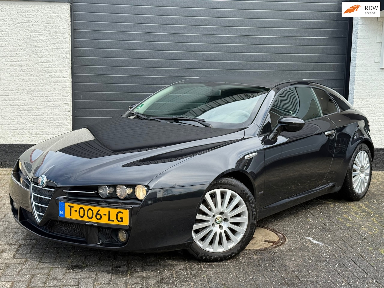 Alfa Romeo Brera - 2.2 JTS|185 pk|Alcantara|Zwart|APK 06/2026 - AutoWereld.nl