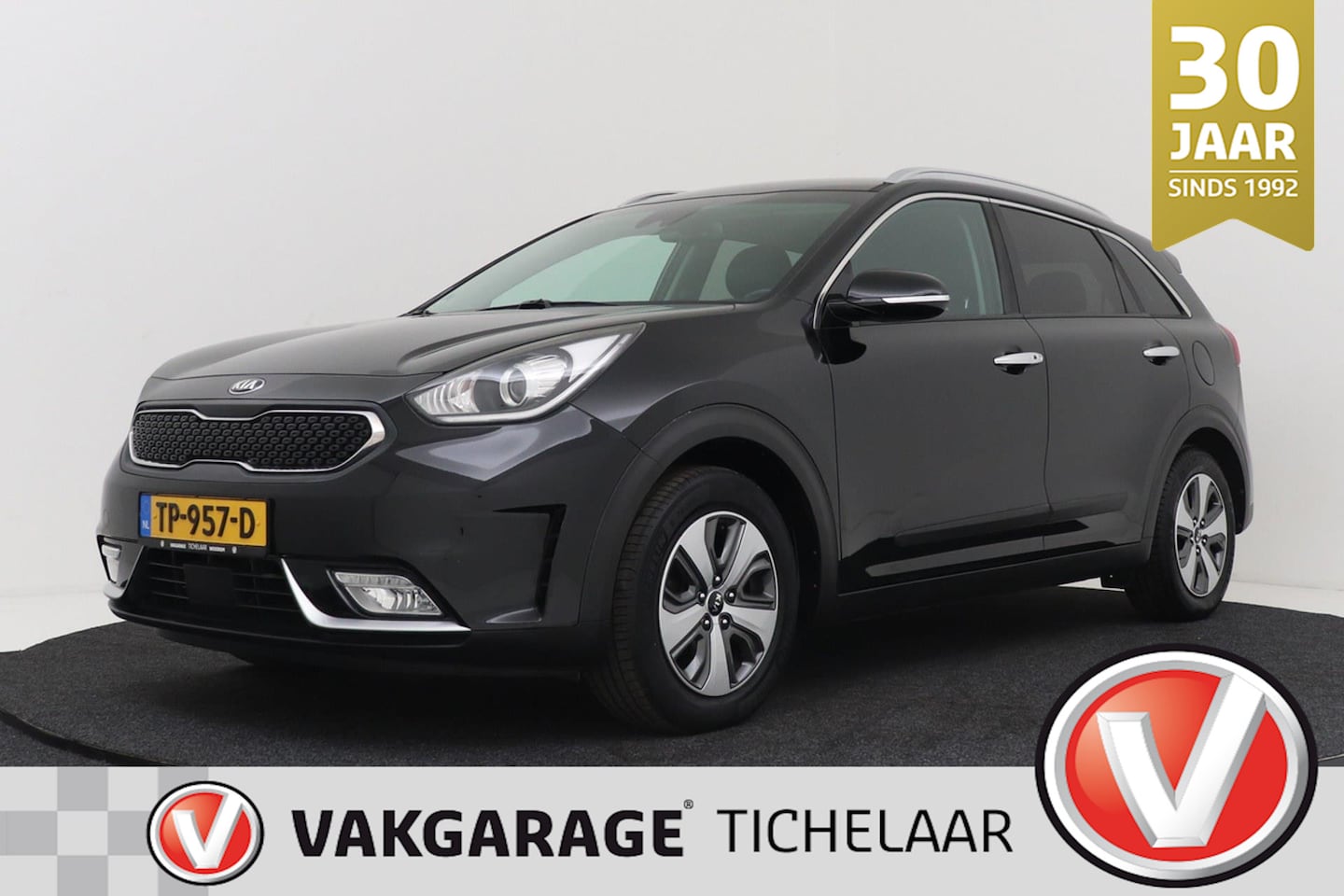 Kia Niro - 1.6 GDi Hybrid BusinessLine | Trekhaak | Org NL | Keyless | Volledig Ond. | Adap. Cruise | - AutoWereld.nl