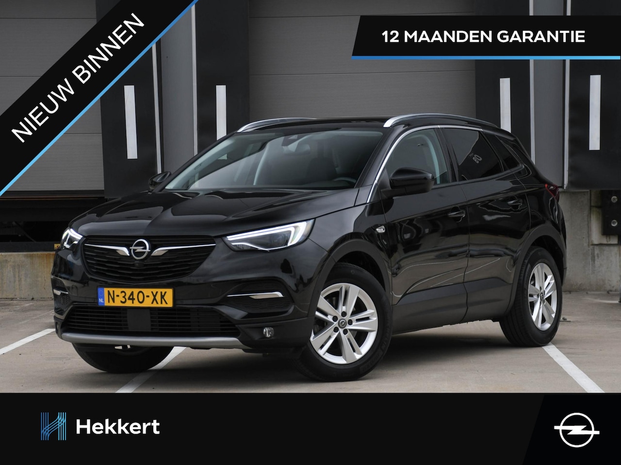 Opel Grandland X - Business Elegance 1.2 Turbo 130pk LEDER | TREKHAAK | 360° CAM. | DODE HOEK | DENON | KEYLE - AutoWereld.nl