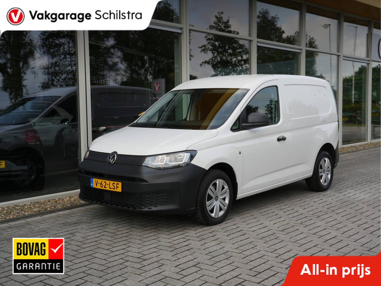 Volkswagen Caddy Cargo - 1.5 TSI | Trekhaak | DAB | Bluetooth | Parkeersensor Achter - AutoWereld.nl