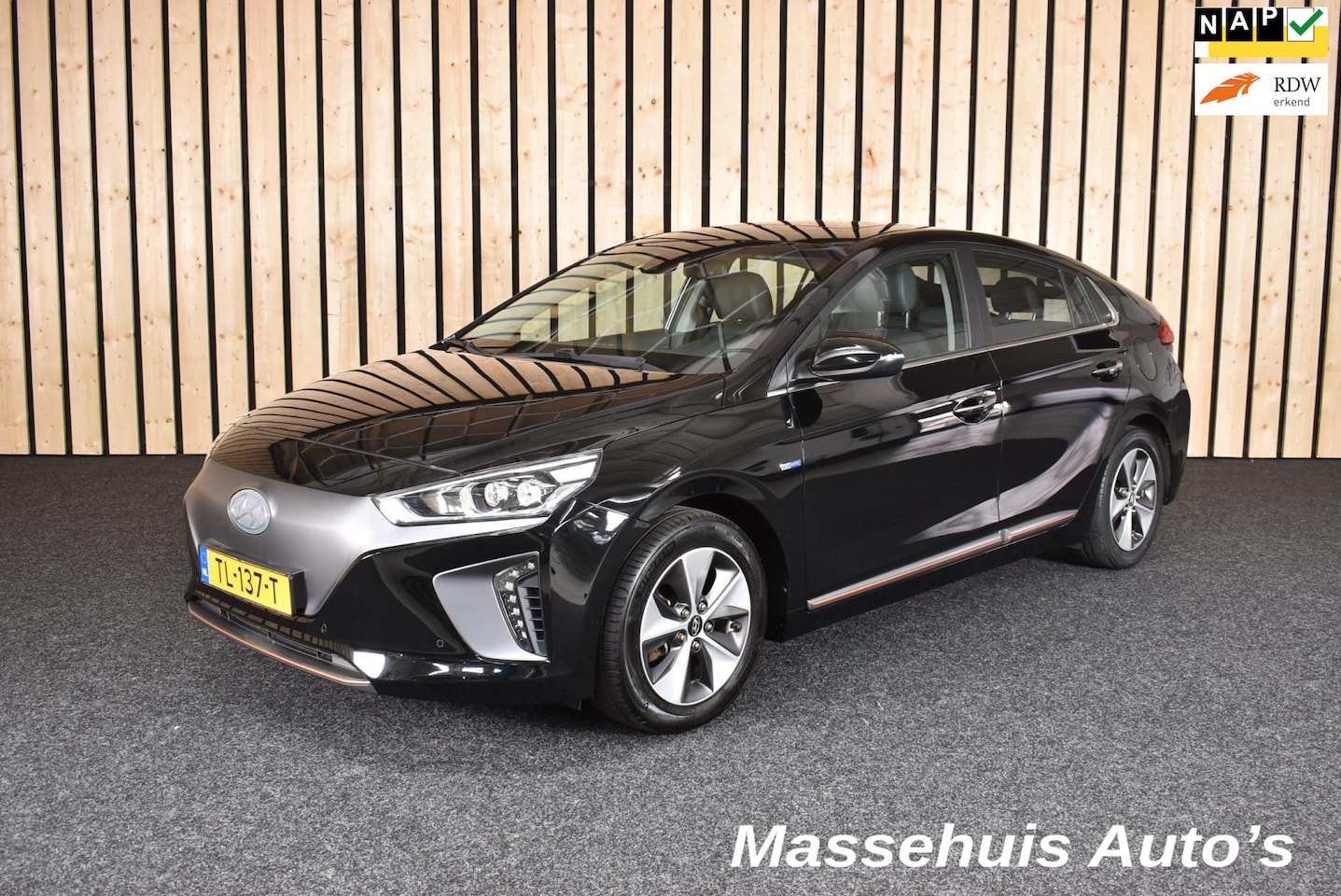 Hyundai IONIQ - Premium EV 116dkm Leer Camera Navi PDC Schuifdak Nwe APK - AutoWereld.nl