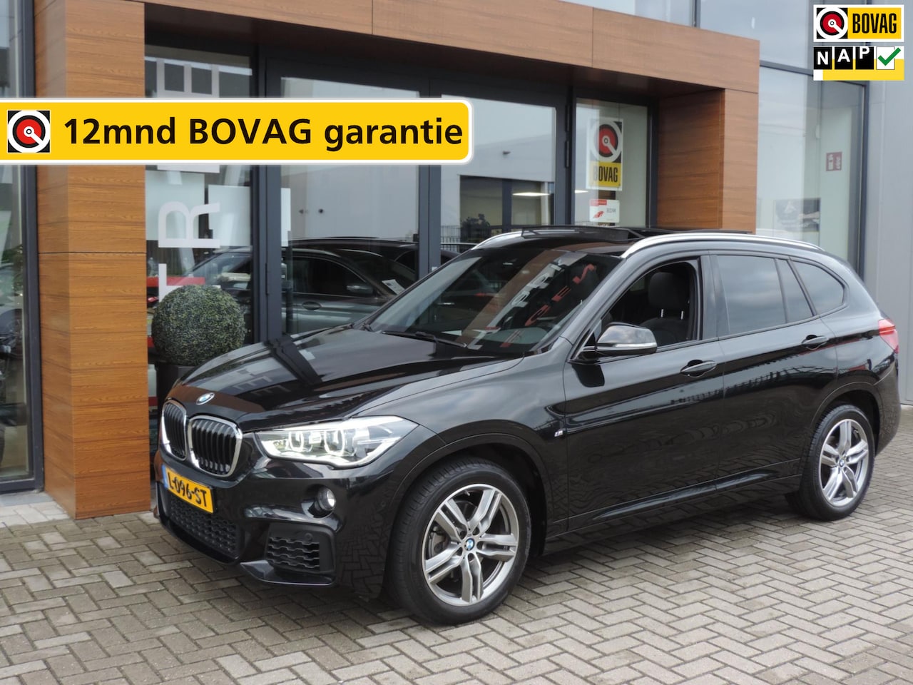 BMW X1 - SDrive18i High Executive M-sport 74.000km | Panoramadak | Afn.th | LED kopl | Stoelverw | - AutoWereld.nl