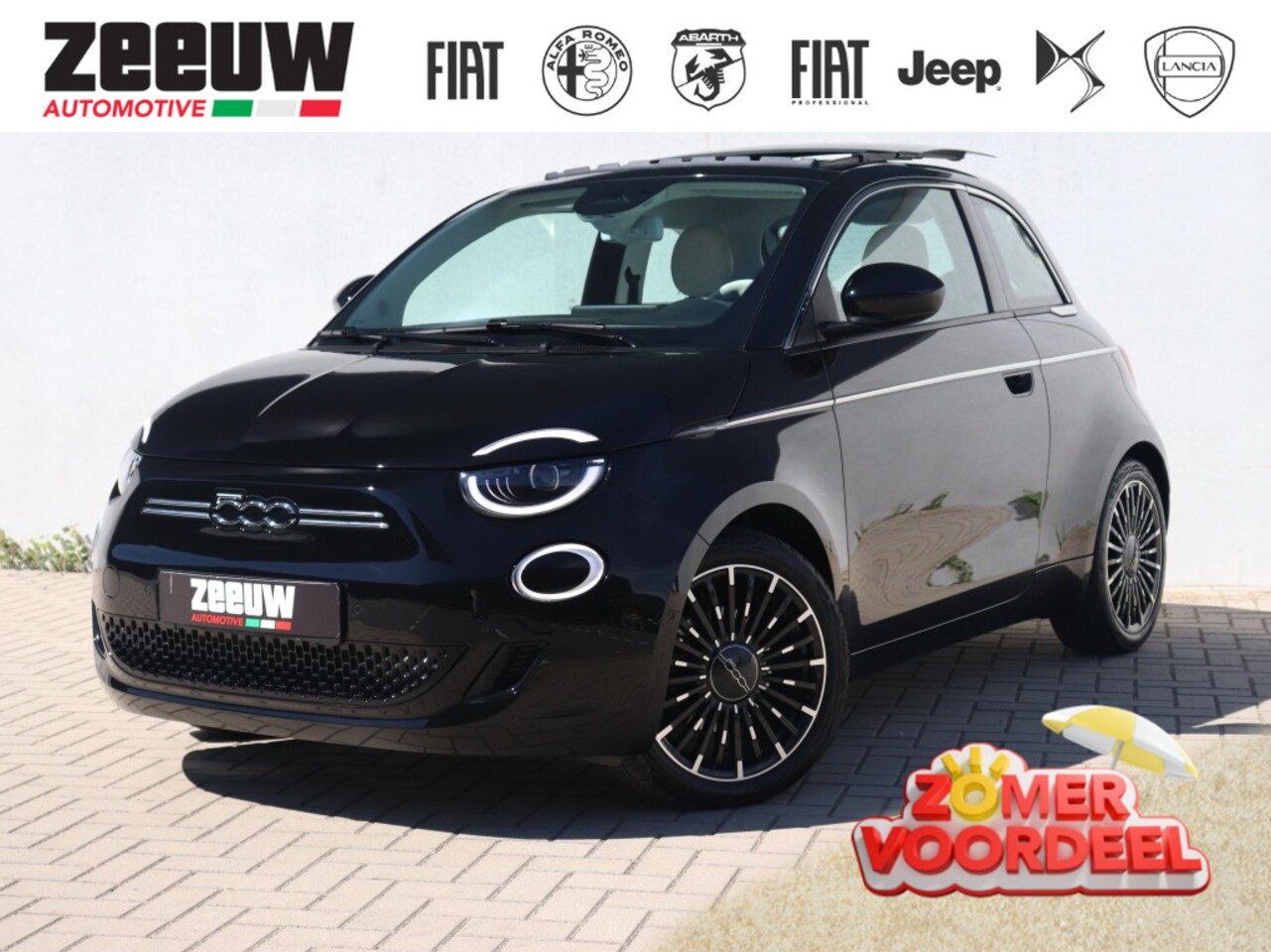 Fiat 500 - La Prima 42 kWh | Schuifdak | Technology | Winter | 17" - AutoWereld.nl