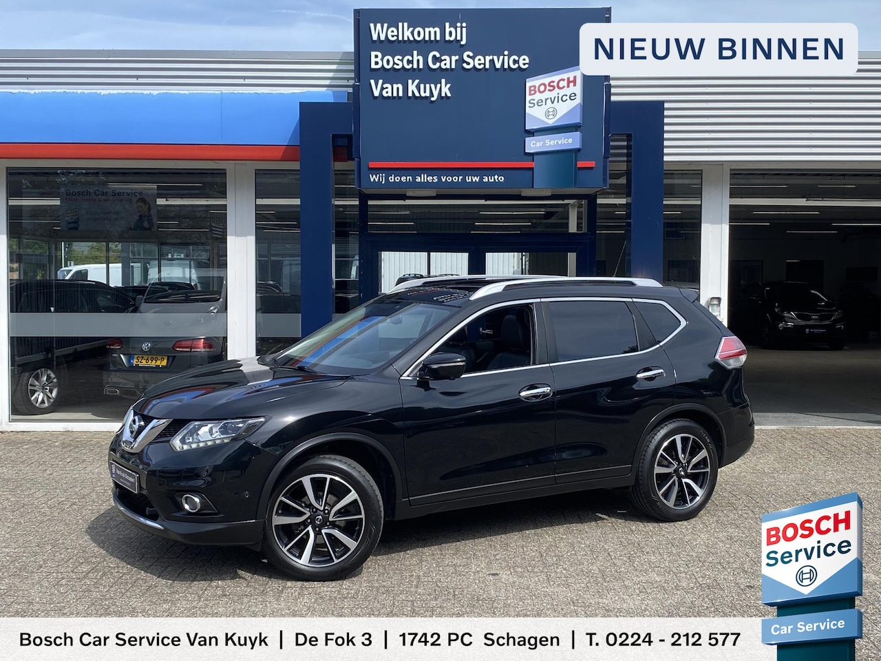 Nissan X-Trail - 1.6 DIG-T Tekna / NL-Auto / Dealer-Onderhouden / Open-Panodak / Cruise-Control / Vol-Leder - AutoWereld.nl