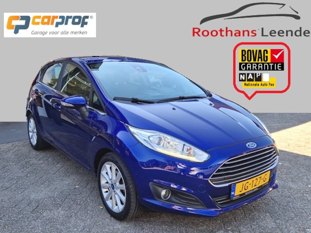 Ford Fiesta - 1.0 EcoBoost 100PK 5Drs Titanium Navi - Cruisecontrol - AutoWereld.nl