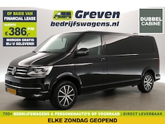 Volkswagen Transporter - 2.0 TDI L2H1 | Dubbele Cabine | 5 Persoons | 140PK Airco ACC Camera Carplay PDC 17''LMV Tr