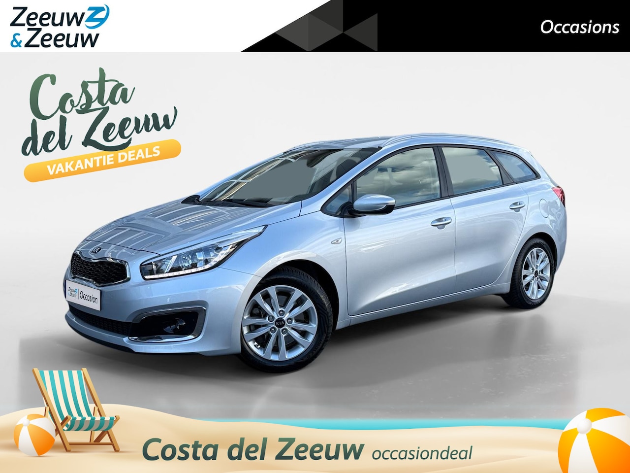 Kia Cee'd Sportswagon - 1.6 GDI First Edition | Trekhaak | Camera | Navi | - AutoWereld.nl