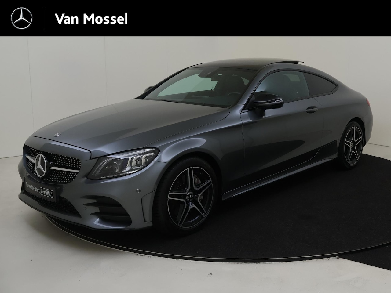 Mercedes-Benz C-klasse Coupé - 300 Premium Plus Pack / Stoelverwarming / Achteruitrijcamera / Panorama-schuifdak / Memory - AutoWereld.nl