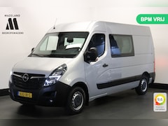 Opel Movano - 2.3 Turbo L2H2 150PK Dubbele Cabine EURO 6 - Airco - Navi - Cruise - €21.950, - Excl