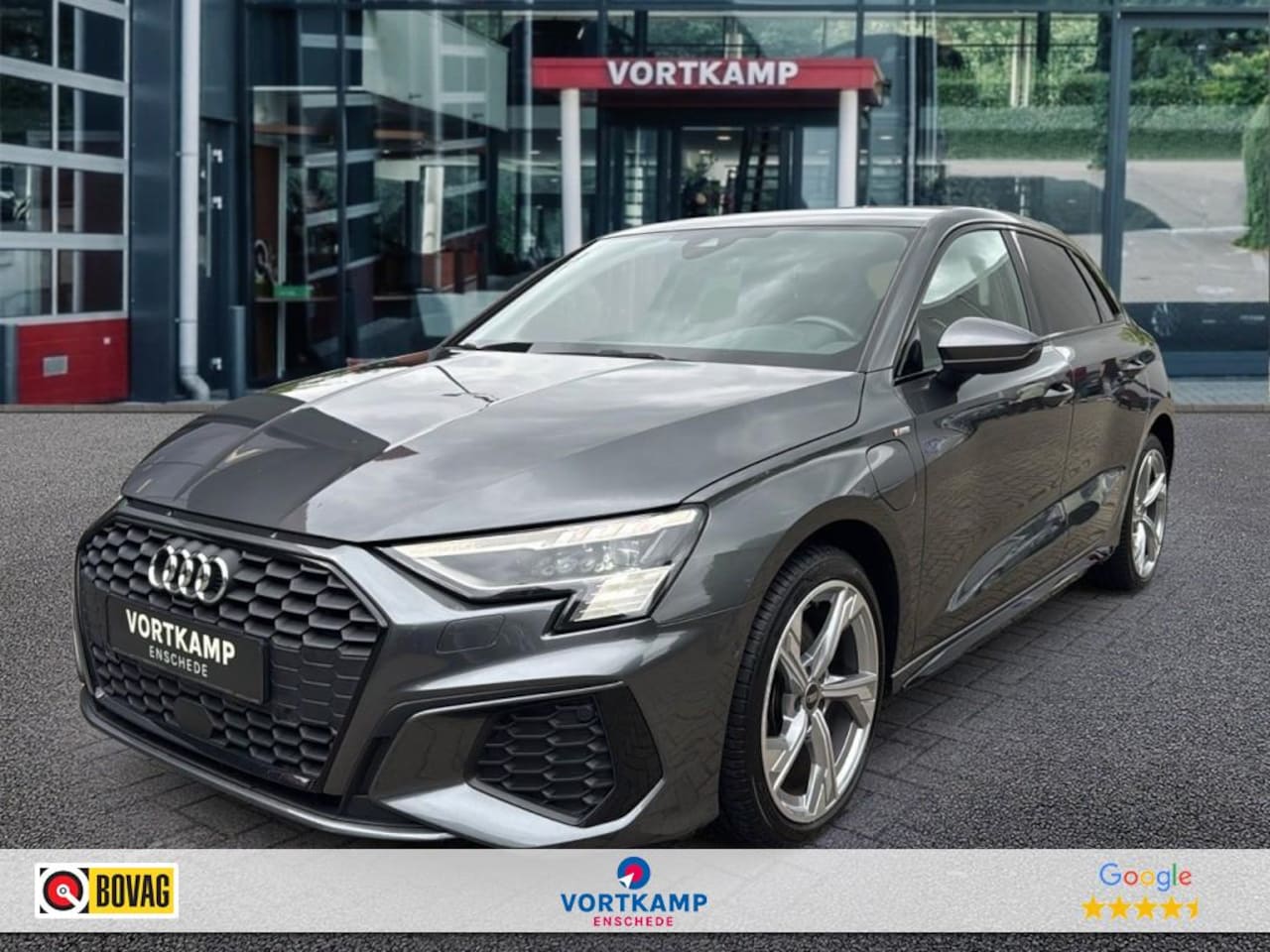 Audi A3 - 40 TFSIe S LINE TREKHAAK/BenO/NAVI/PDC/STOELVERW/E-KLEP/CRUISE - AutoWereld.nl