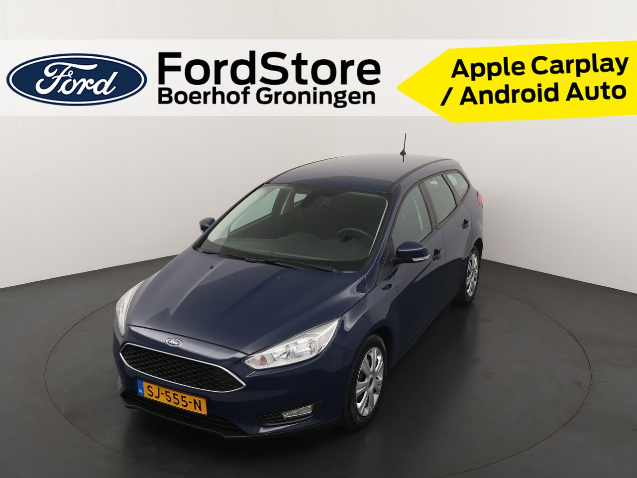 Ford Focus Wagon - Ecoboost 100PK Lease Edition | Voorruit verwarming | Clima | Cruise | Park. Sens. A | Navi - AutoWereld.nl