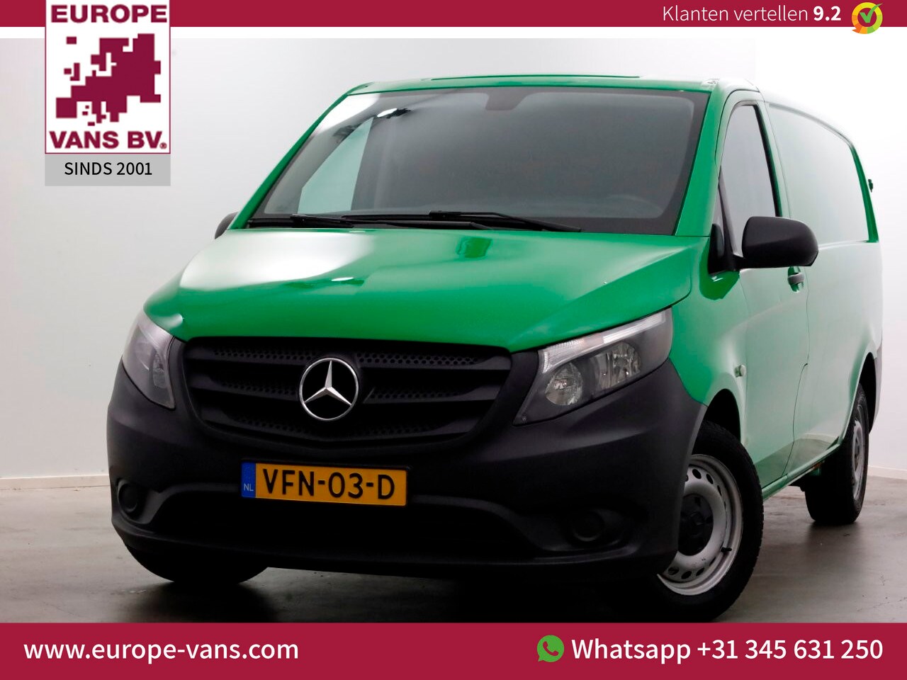 Mercedes-Benz Vito - 111 CDI 115pk Lang Airco/Camera 03-2020 - AutoWereld.nl