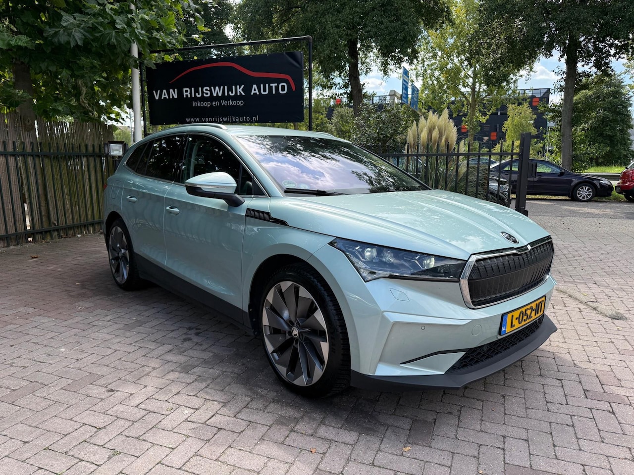 Skoda Enyaq iV - 80 First Edition Led Camera Leder 204PK Dealer Ond - AutoWereld.nl