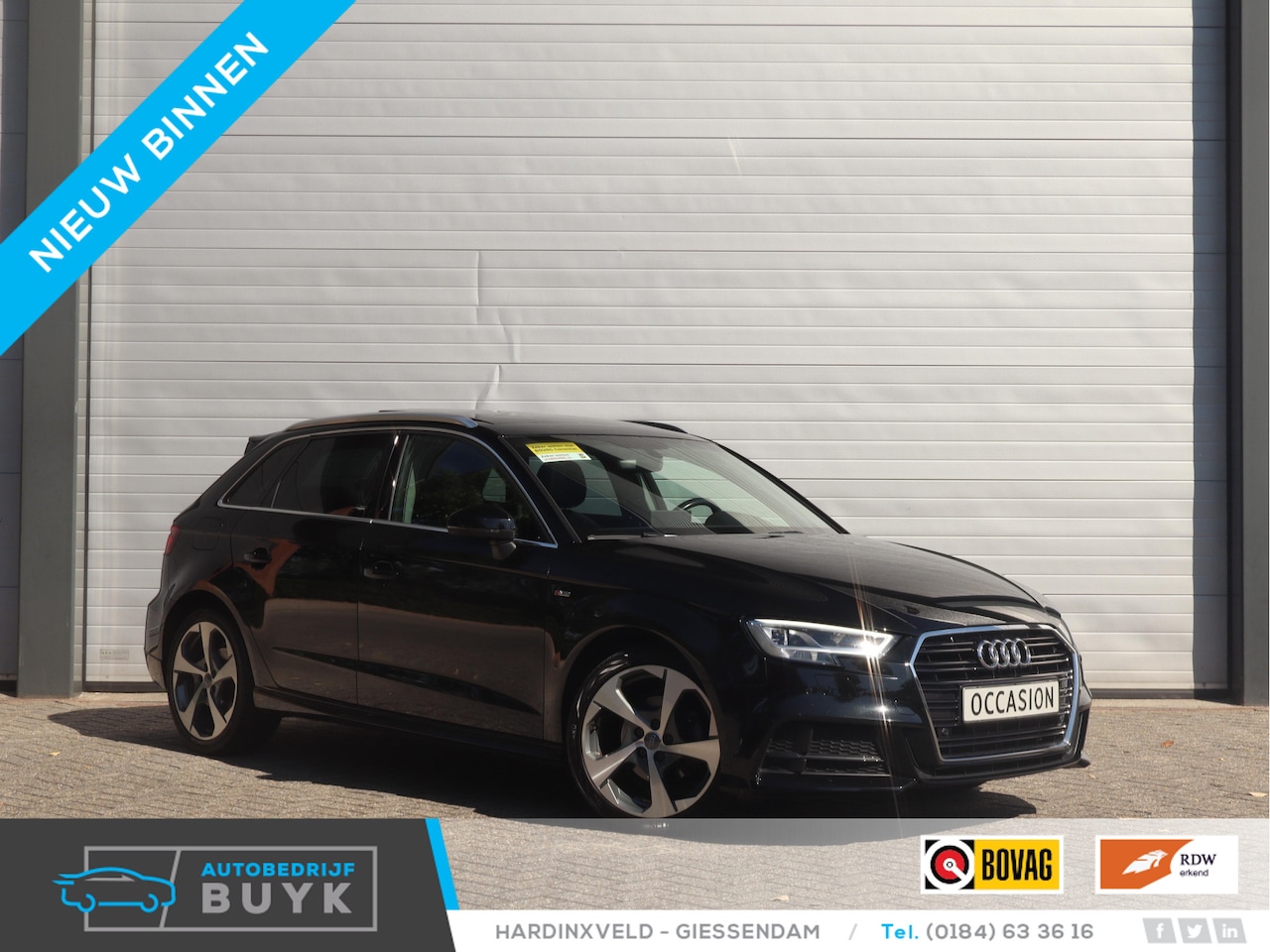 Audi A3 Sportback - 1.5 TFSI S-line Keyless|Panodak|VirtualCockpit|HalfLeder| - AutoWereld.nl