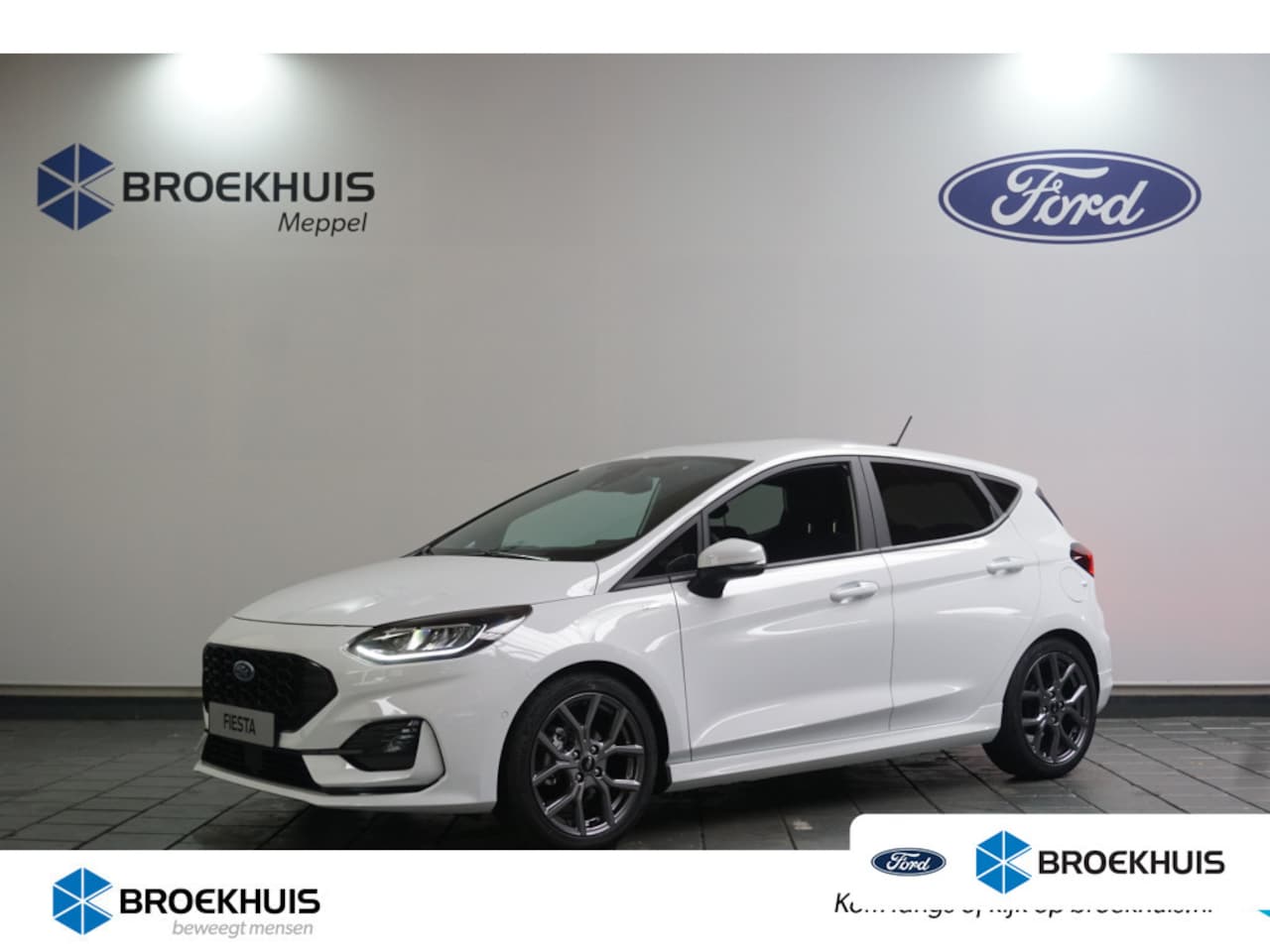 Ford Fiesta - 1.0 EcoBoost Hybrid ST-Line X | Winter Pakket| All-Season Banden | - AutoWereld.nl