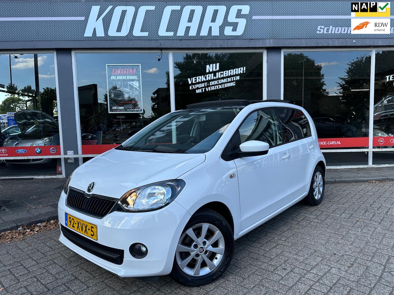 Skoda Citigo - 1.0 Greentech Elegance MET NIEUWE APK PANO - AutoWereld.nl