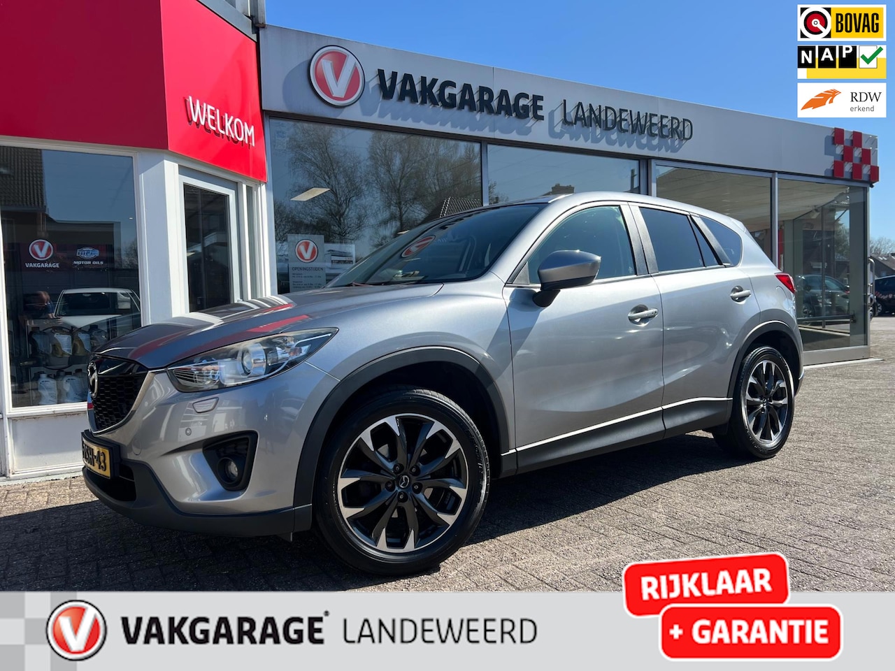 Mazda CX-5 - 2.0 Skylease+ Limited Edition, Trekhaak, Leder, Navi, Rijklaar! - AutoWereld.nl