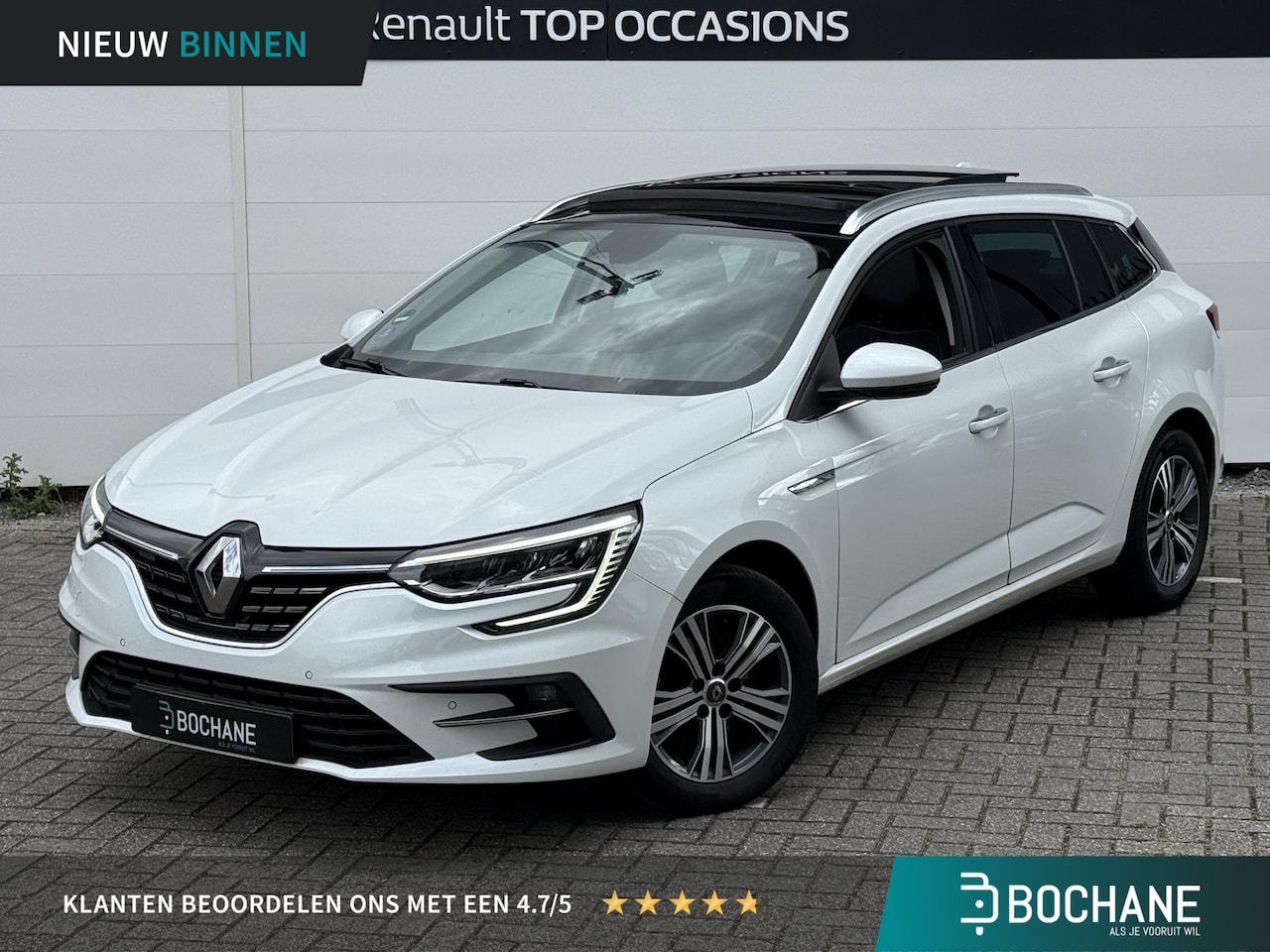 Renault Mégane Estate - 1.3 TCe Intens | Panoramadak | Parkeerhulp | Navigatie | Dealer Onderhouden - AutoWereld.nl