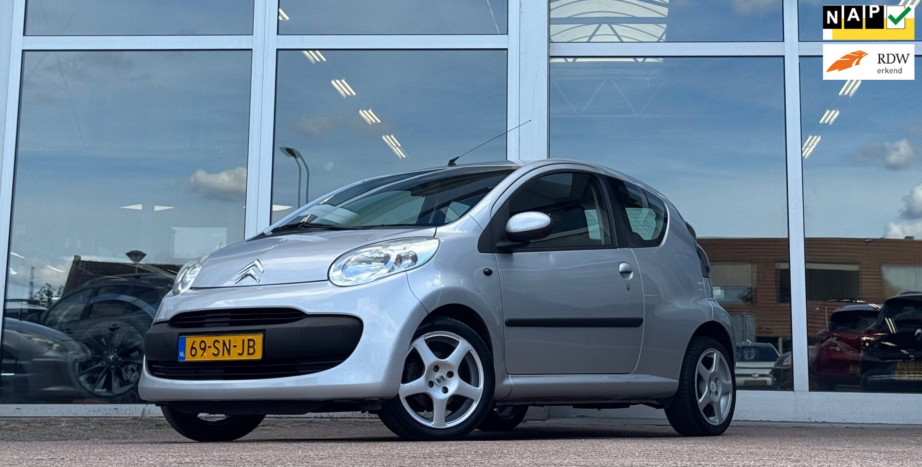 Citroën C1 - 1.0i 12V Ambiance 9" Android Navi LM Velgen Nieuwe APK - AutoWereld.nl