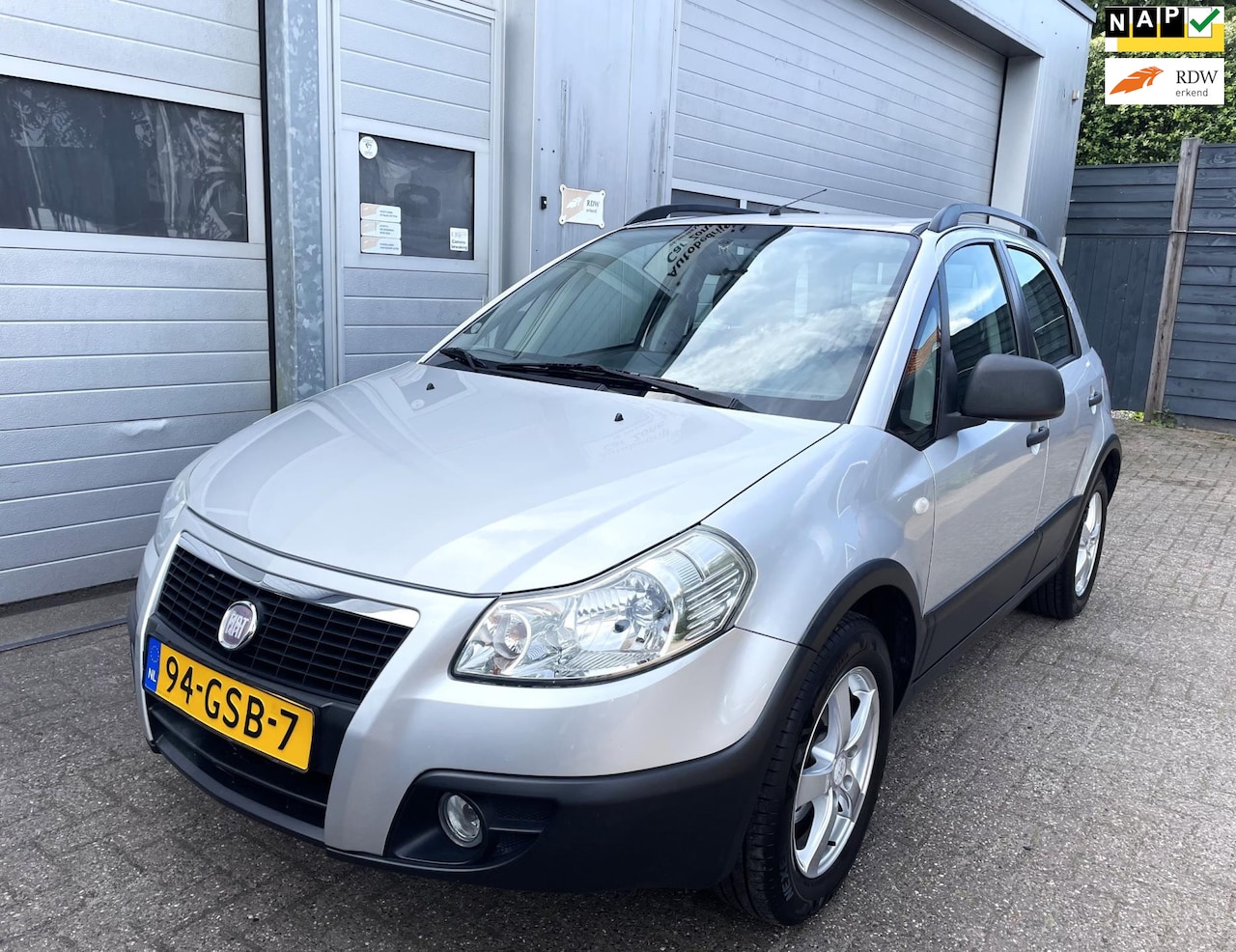 Fiat Sedici - 1.6-16V Dynamic 2008 -Airco-Trekhaak-New APK - AutoWereld.nl