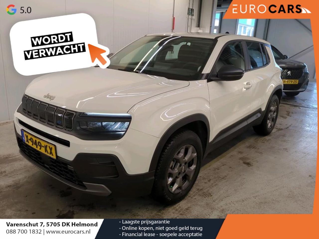 Jeep Avenger - Longitude 54 kWh Airco ECC Navi Carplay PDC Achter Camera Full LED Adaptive Cruise Control - AutoWereld.nl