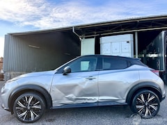 Nissan Juke - 1.0 DIG-T 114pk 7-traps aut + f1 N-Design - 360cam - bose - leer - front + line + side ass