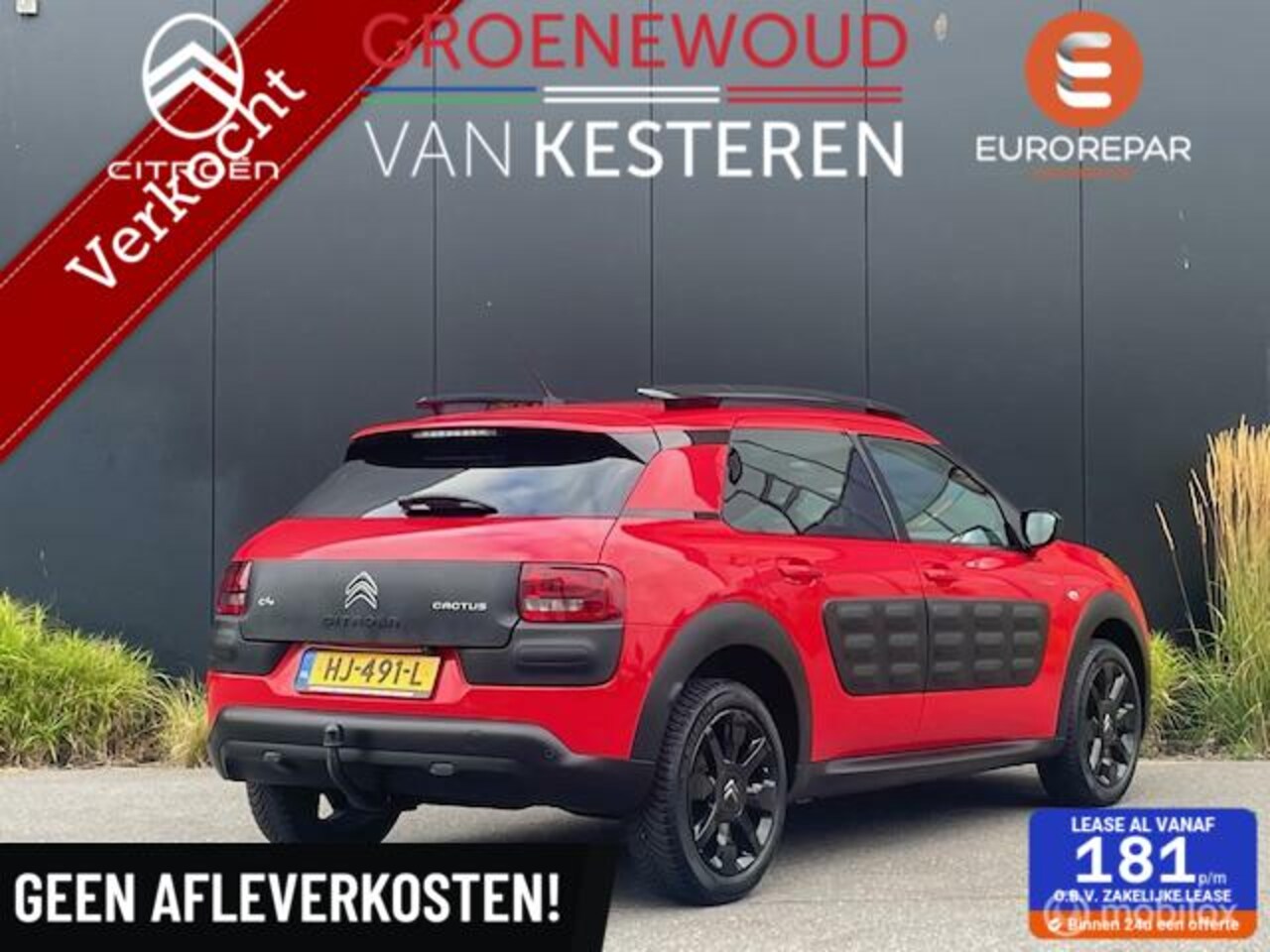 Citroën C4 Cactus - Shine Automaat | Leder | Navi | Panodak | - AutoWereld.nl