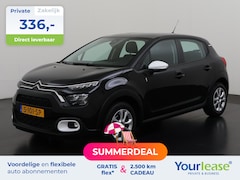 Citroën C3 - 1.2 PureTech You | All-in 336, - Private Lease | Zondag Open