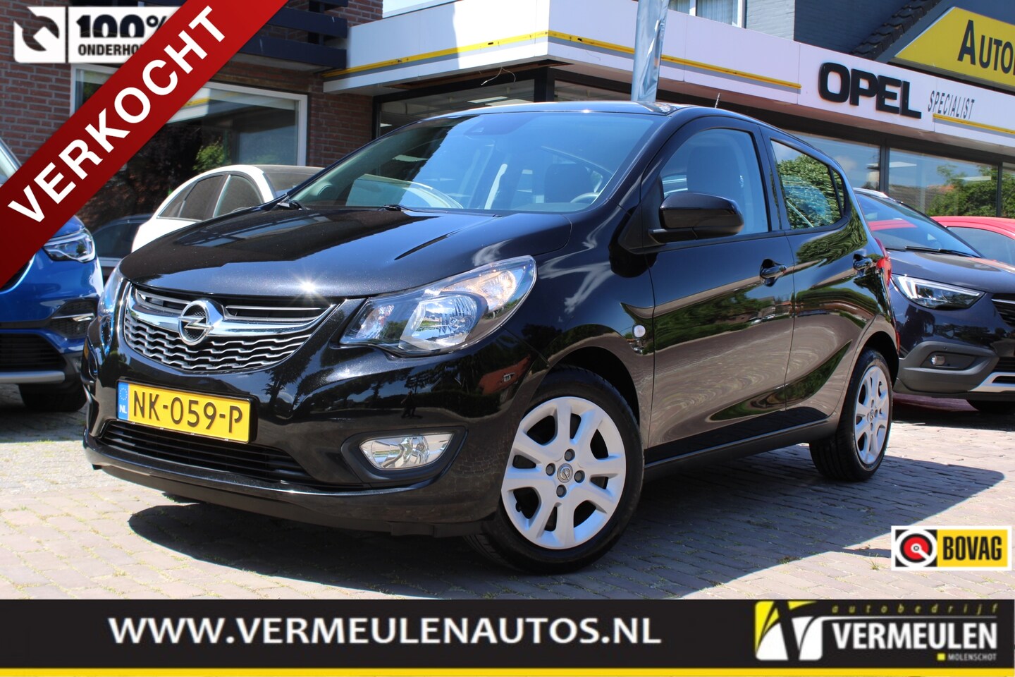 Opel Karl - 1.0 ecoFLEX 75PK Edition + Airco/ Cruise/ NL auto - AutoWereld.nl