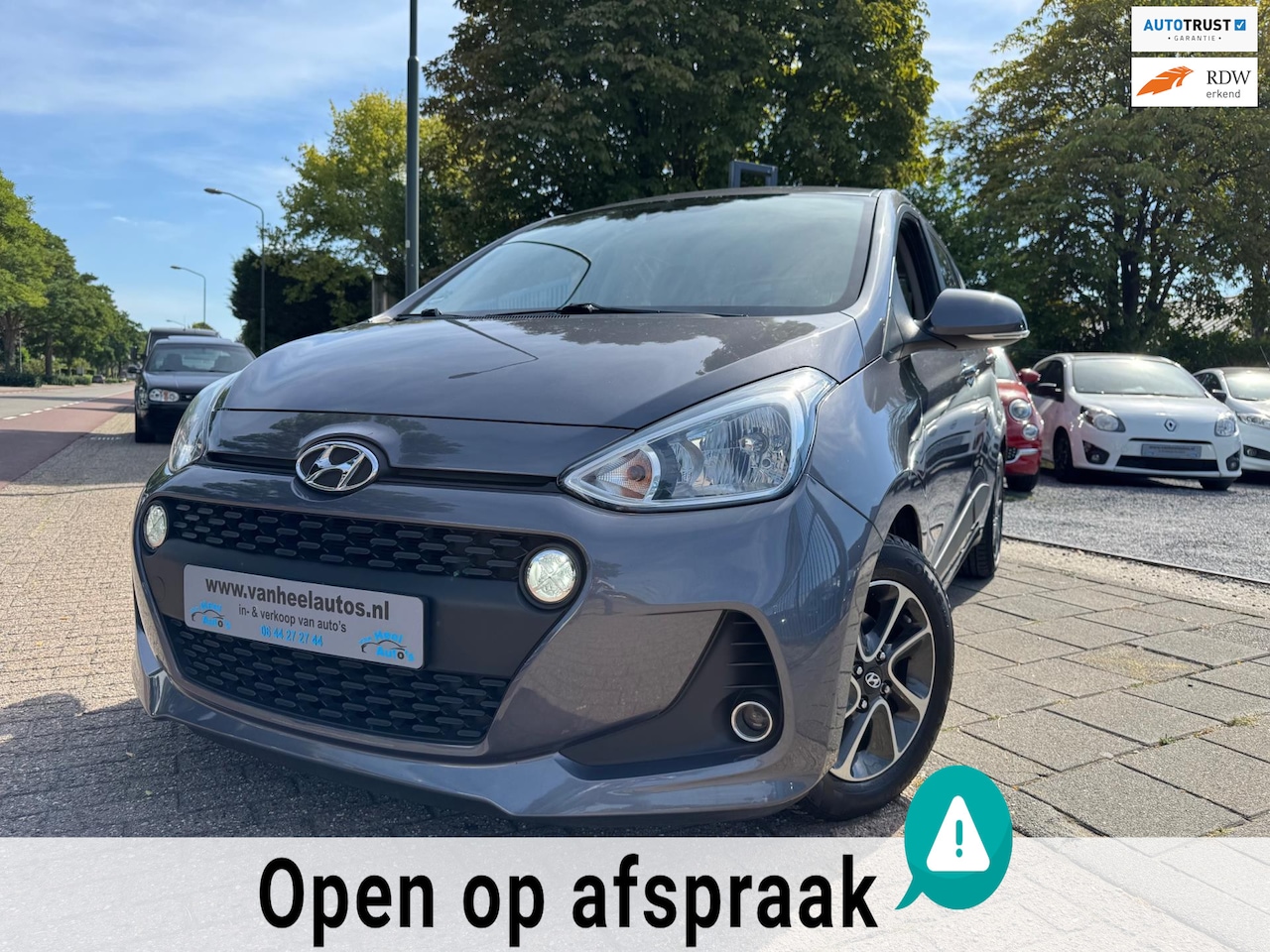 Hyundai i10 - 1.2 Style A-C Elek Pakket Navi Lmv Cruise Pdc Led - AutoWereld.nl