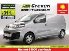 Citroën Jumpy - 2.0 BlueHDI L2H1 Automaat Airco Camera Cruise Carplay Navigatie PDC 3 Persoons Trekhaak