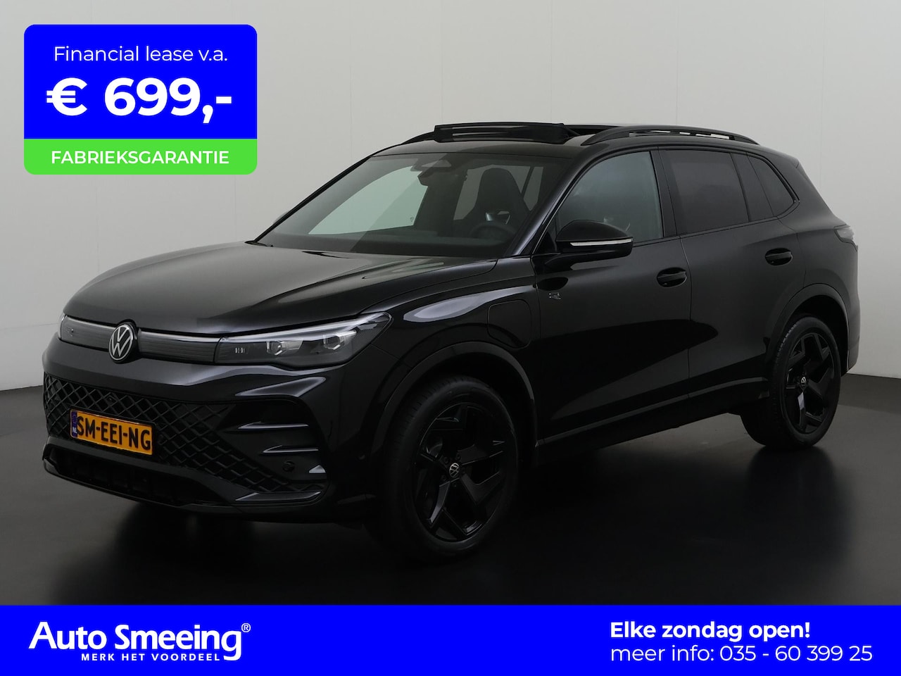 Volkswagen Tiguan - 1.5 eHybrid R-Line Black Style | Panoramadak | 360 Camera | Adaptief Demping | Zondag Open - AutoWereld.nl
