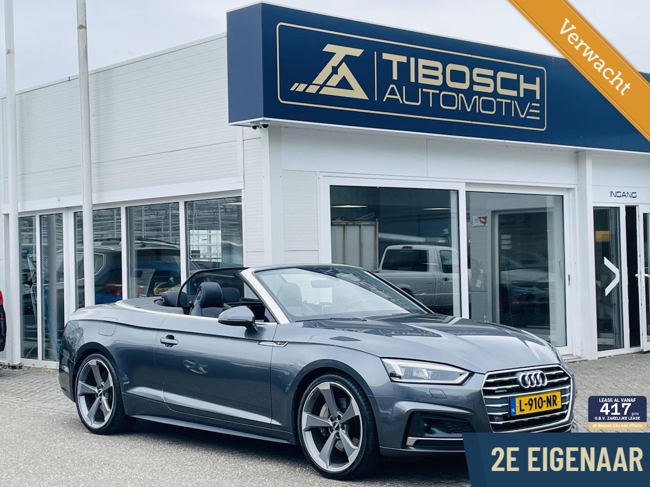 Audi A5 Cabriolet - 2.0 TFSI Quattro Pro Line S Schaalstoelen Virtual Cockpit - AutoWereld.nl
