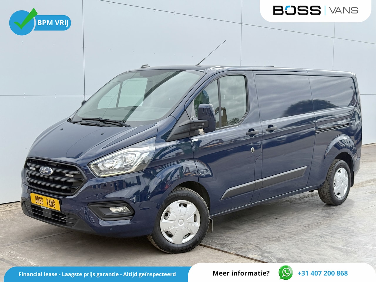 Ford Transit Custom - 340 2.0 TDCI Trend 130PK Automaat L2H1 Dubbele Schuif LED Cruise Control Stoelverwarming P - AutoWereld.nl