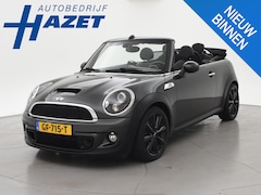MINI Cabrio - 1.6 COOPER S 184 PK AUT. + LEDER | STOELVERWARMING | NAVIGATIE | XENON | CLIMATE | CRUISE