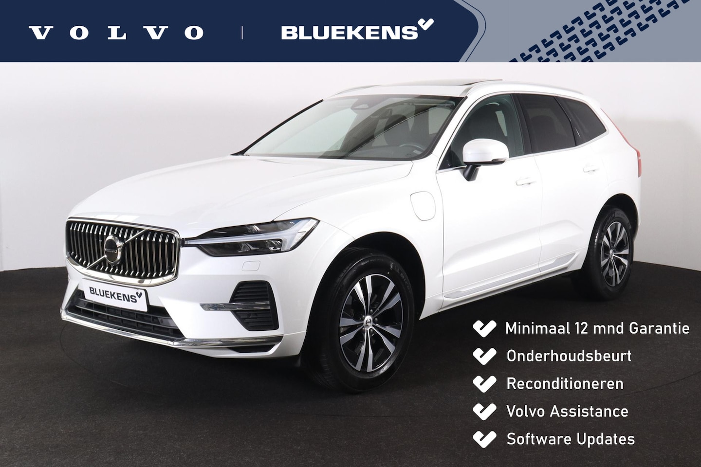Volvo XC60 - T6 Recharge AWD Inscription Expression - LONG RANGE - Panorama/schuifdak - IntelliSafe Ass - AutoWereld.nl