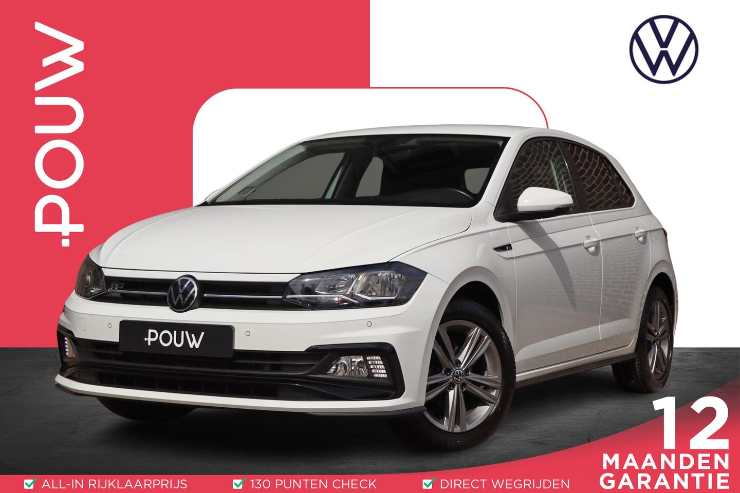 Volkswagen Polo - 1.0 TSI 95pk DSG R-Line Edition | Navigatie | Climate Control | Parkeersensoren | Apple Ca - AutoWereld.nl