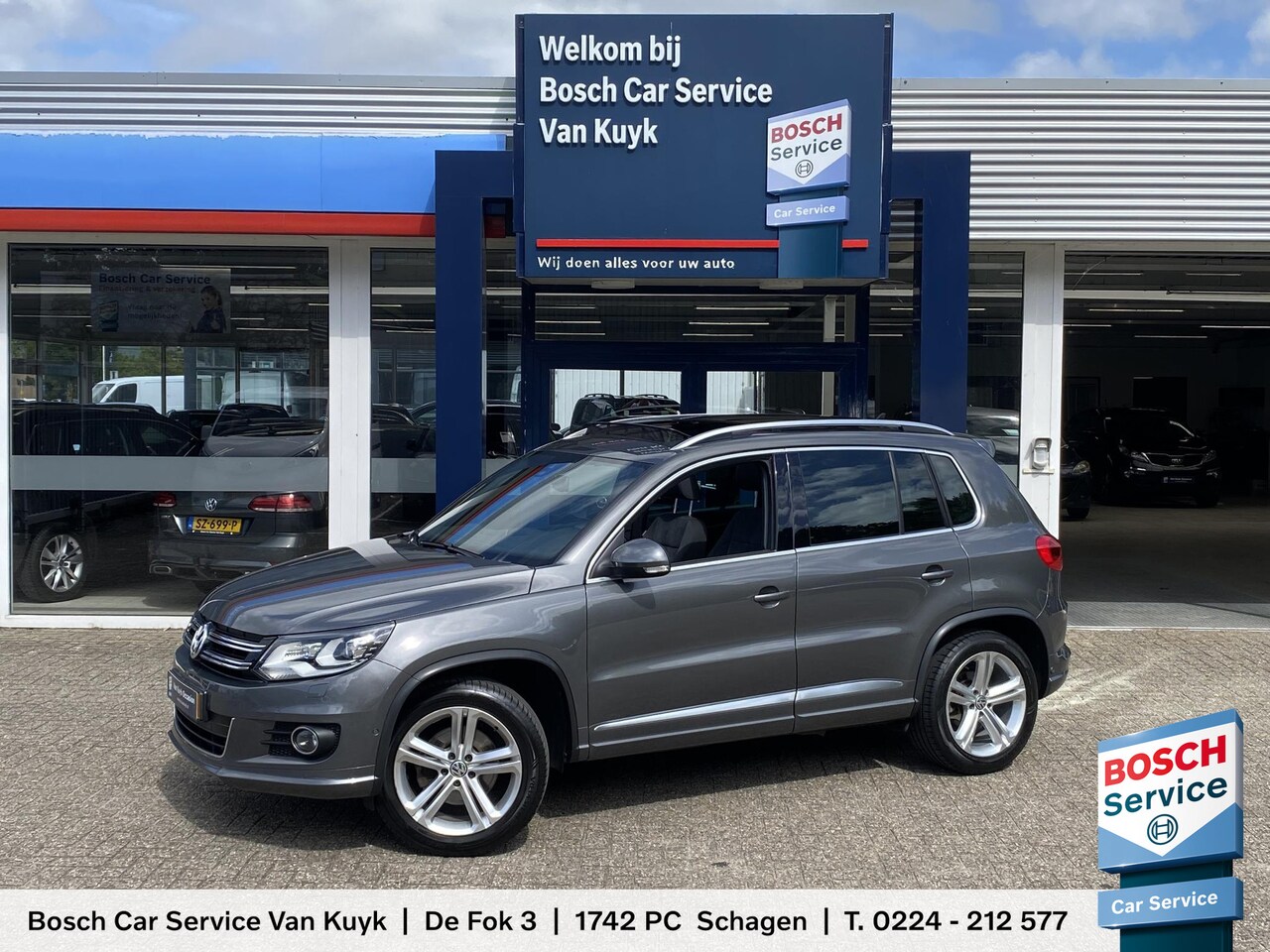 Volkswagen Tiguan - 1.4 TSI Sport&Style R-line Edition / NL-Auto / Open-Panodak / Cruise-Control / Alcantara / - AutoWereld.nl