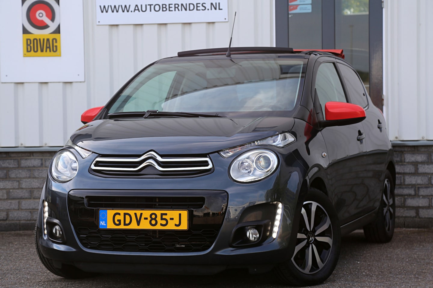 Citroën C1 - 1.2 PureTech Shine Cabriolet*Perfect Onderh.*Pano/Airco/Cruise-Control/LED/15 inch LM* - AutoWereld.nl