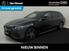 Mercedes-Benz C-klasse Estate - 300 e AMG Line Panoramadak / Burmester / Memory / Head-up / Keyless / Nightpakket / 360 Ca