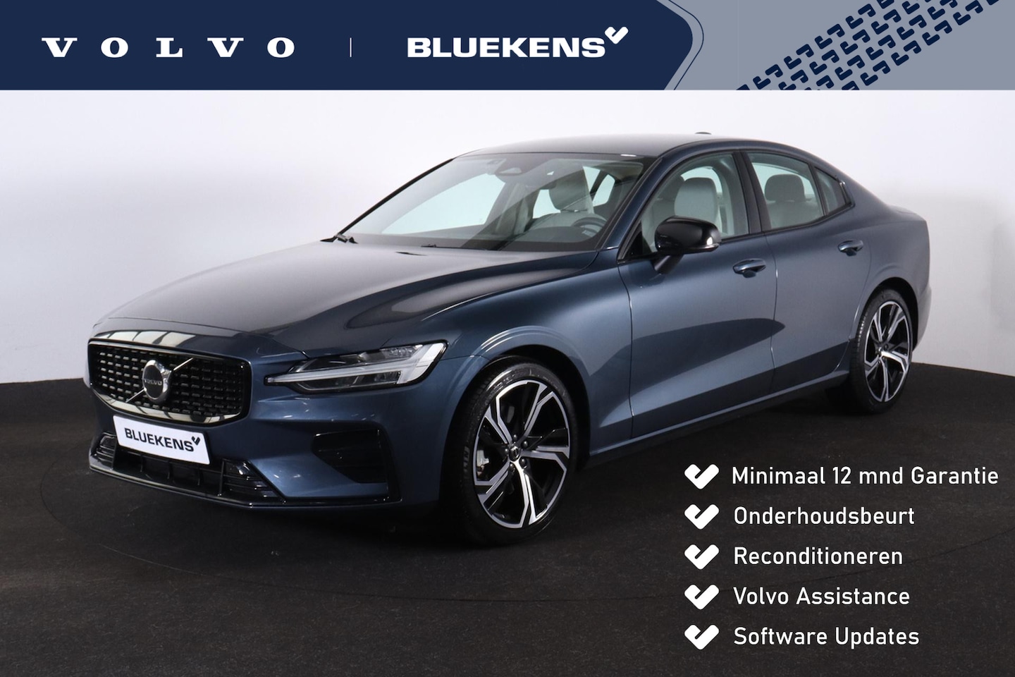 Volvo S60 - B4 197pk Plus Dark - Adaptieve Cruise Control - Elektrisch verstelbare voorstoelen - Verwa - AutoWereld.nl