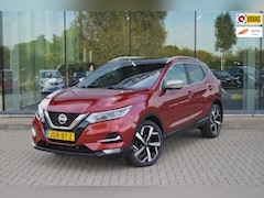 Nissan Qashqai - 1.3 DIG-T Tekna + | Automaat | Trekhaak | Leder | Pano | Elektrisch verstelbare stoelen +