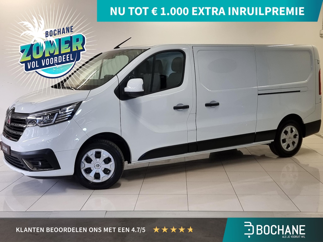 Renault Trafic - 2.0 dCi 130 T30 L2H1 Work Edition | Navigatie | 2x schuifdeur | Trekhaak | - AutoWereld.nl