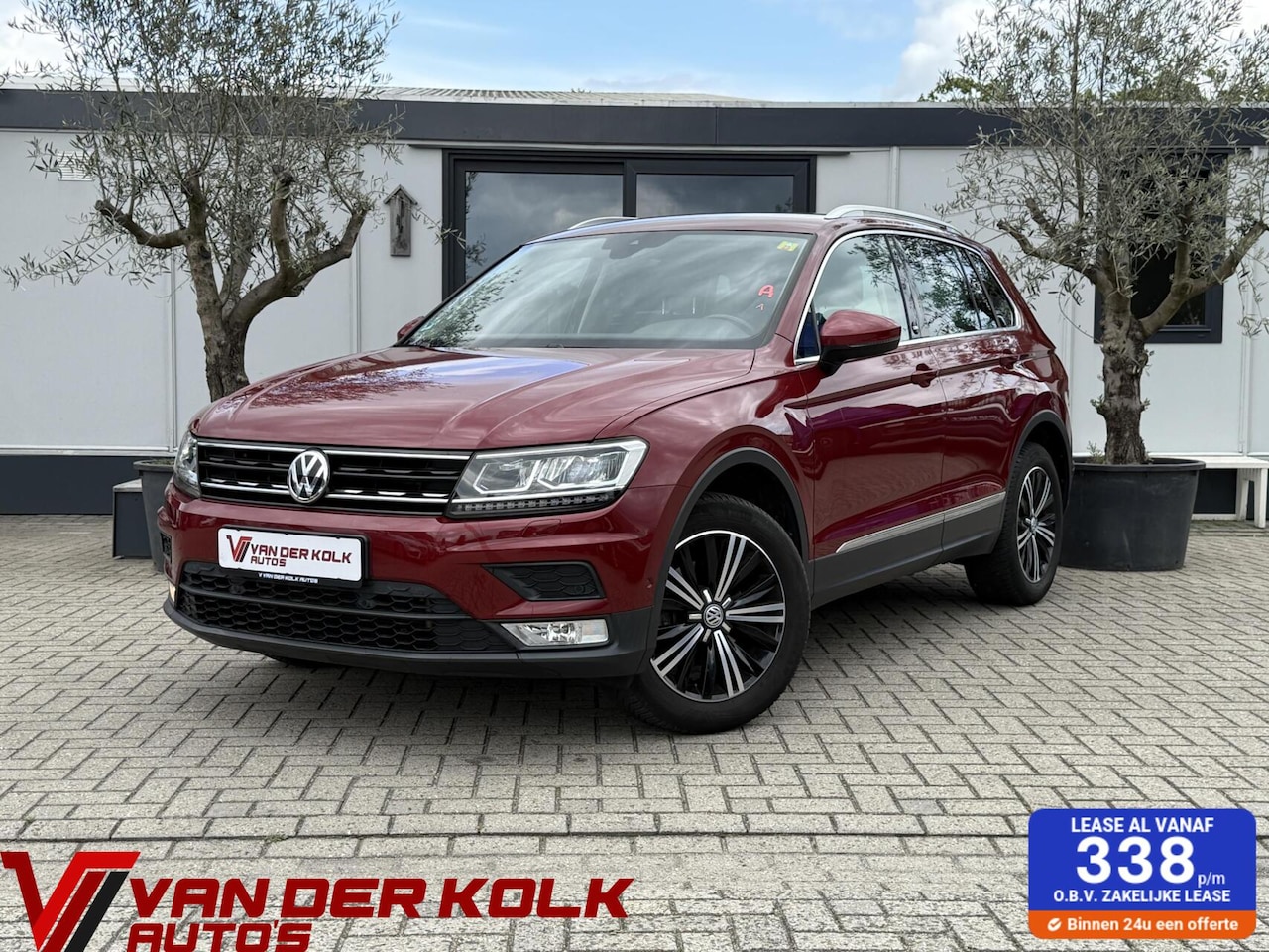 Volkswagen Tiguan - 1.4 TSI 4Motion Comfortline Camera CarPlay Adaptive Cruise Navi Climate - AutoWereld.nl